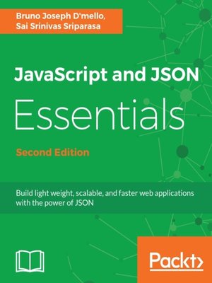cover image of JavaScript and JSON Essentials